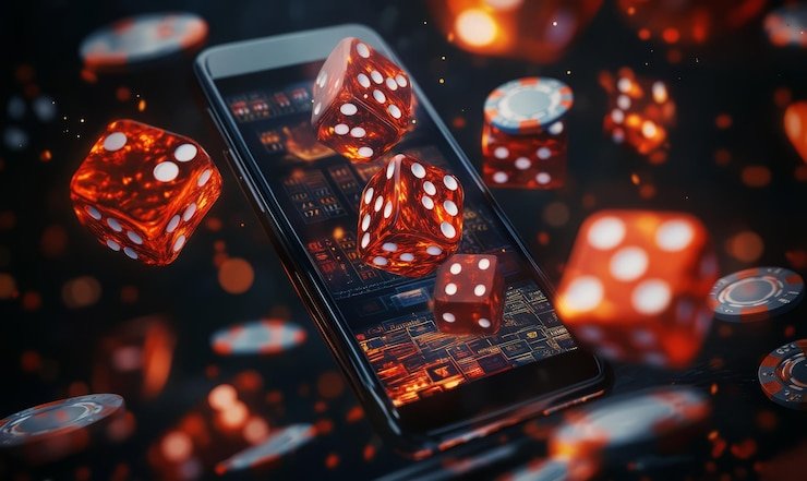 Meja Sakong dengan dealer dan pemain